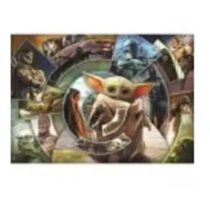 Trefl - Star Wars The Mandalorian, Le voyage de Grogu - Puzzle 1000 Pi...