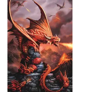 Trefl Collection Fantasy : Dragon de Feu 10900 pas cher