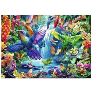 Trefl puzzel 1000 stukjes - Tropical Hummingbirds puzzel. pas cher