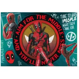 Trefl puzzel Deadpool Marvel 1000 stukjes Premium Plus kwaliteit.