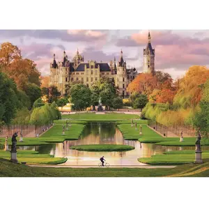 Trefl Premium Plus Quality - Puzzle Photo Odyssey: Château de Schwerin... pas cher