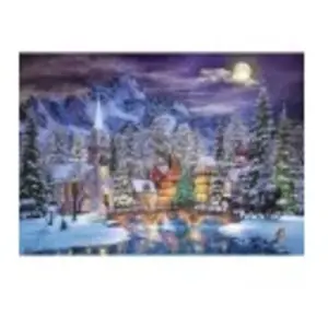 Trefl legpuzzel 1000 stukjes - kerst sfeer puzzel winter.