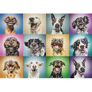 Trefl Grappige Honden puzzel - 1000 stukjes pas cher