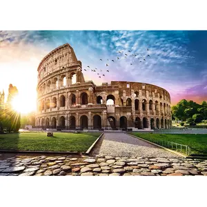 Puzzle - TREFL - Le Colisée - 1000 pièces - Marron - Voyage et cartes pas cher