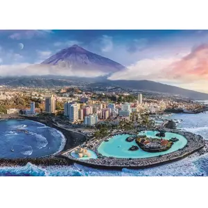 Trefl Puzzle 1000 - Vue de Tenerife, Espagne (1000 pièces)