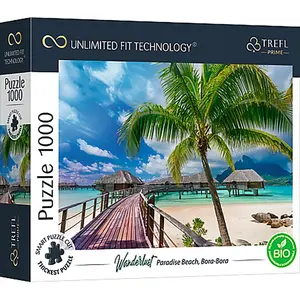 Trefl Prime Paradise Beach op Bora Bora - 1000 stukjes