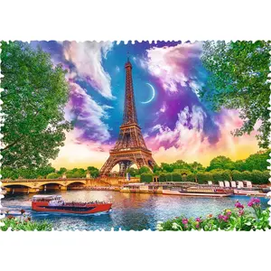Trefl Puzzle Crazy - beau ciel de Paris 600 pièces (600 pièces) pas cher