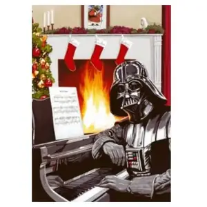 Trefl Puzzle Premium Plus 1000 - Star Wars - X-mas with Vader (1000 pi... pas cher