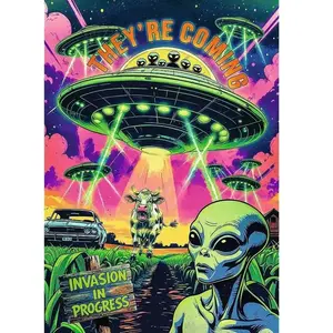Trefl Hall of Horror UFO Puzzel 1000 Stukken pas cher