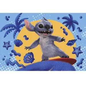 Trefl Puzzle 60 pièces : Un jour avec Stitch / Disney Stitch pas cher