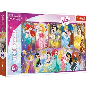 Trefl, Puzzle, Portraits de princesses, Princesse Disney, 160 Pièces, pour Enfants à partir de 6 ans pas cher