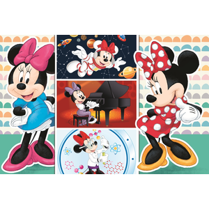 Trefl Puzzle 100 Minnie Maus (100 pièces) pas cher
