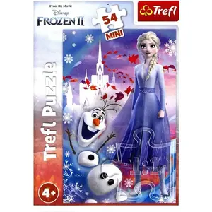 Trefl Mini Puzzle - Dans l'univers d'Anna & Elsa - Disney La Reine des Neiges II 19640 pas cher