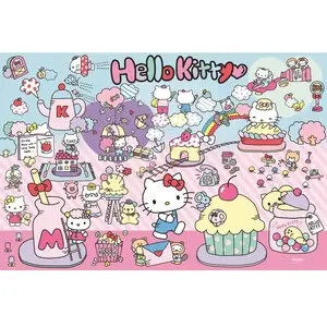 Trefl Pièces XXL - Explorez L'Univers De Hello Kitty - Hello Kitty 23031 pas cher