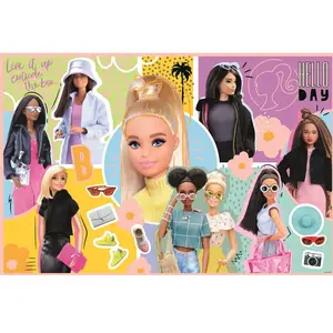 Trefl-Barbie, ta Barbie préférée-Puzzle 300 pièces-Puzzle coloré avec la poupée la plus populaire au monde, Barbie et ses amis, amusant pour les enfants à partir de 8 ans