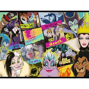 Trefl Puzzle en bois - Villains Wiedersehen (1000 pièces)