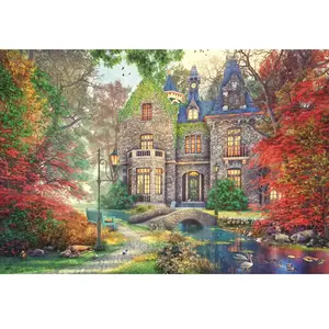 Trefl - Manoir d'automne - Puzzle 1500 Pièces - Puzzle DIY, Divertisse... pas cher