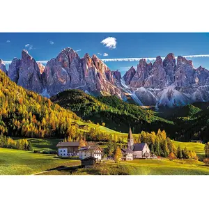 Trefl, Puzzle, Val di Funes, Dolomites, Italie, 1500 Pièces, Haute Qua...
