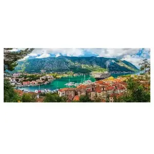 Puzzle panoramique Trefl - Kotor, Monténégro, 500 pièces pas cher