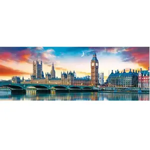 Trefl, Puzzle, Big Ben et le Palais de Westminster, Londres, 500 Eléme... pas cher