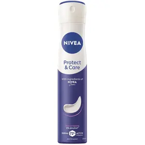 NIVEA, Déodorant, Protect & Care 48h Antiperspirant Spray for Women 20... pas cher