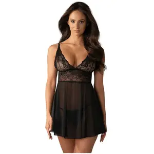 Obsessive - Idillia Babydoll & String L/XL pas cher