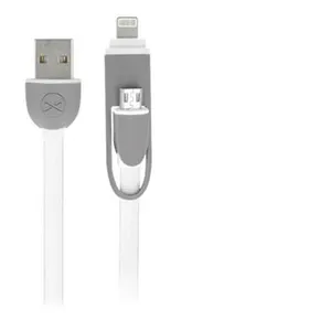 Forever - Câble USB - USB (M) pour Micro-USB de type B, Lightning (M) ... pas cher