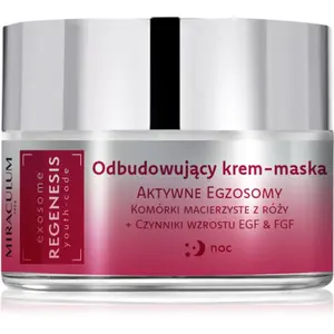 Miraculum, Masque pour le visage, Exosome Regenesis Youth-Code Odbudowuj cy krem-maska na noc 50 ml (50 ml) pas cher