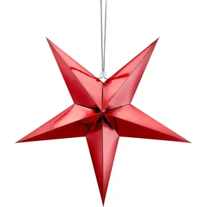 PartyDeco Ster Rood - 45 centimeter pas cher
