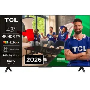 TV LED TCL 43V6D 2026 - (109cm ) pas cher