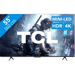 TCL 55T8D - 55 inch - 4K QD-MiniLED - 2026 - Smart TV pas cher