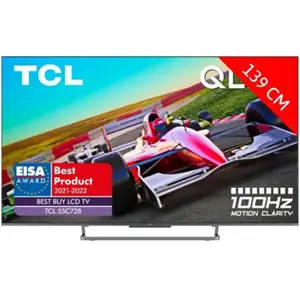 TV QLED TCL 55C728 - 4K UHD - HDR - 55 pouces pas cher