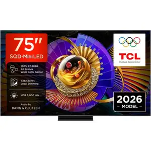 TCL TCL C7L 75C7L TV 75" 4K Ultra HD Smart TV Wifi Noir 3000 cd/m²