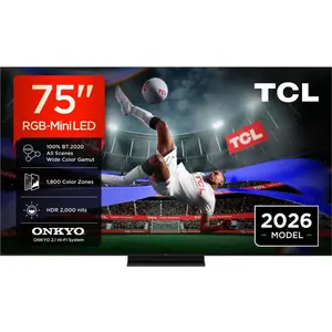 Tcl 75rm7l Rgb-mini - Ultra Hd 4k Tv Miniled 75 Pouces 2026