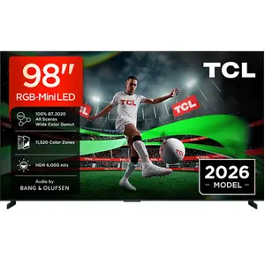 Comparateur de prix : TCL RGB-Mini LED TV 4K  98RM9L (2026) - 98 pouces