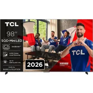 Tcl 98c8l Sqd-mini - Ultra Hd 4k Tv Miniled 98 Pouces 2026 pas cher