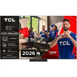 Tcl 85c8l Sqd-mini - Ultra Hd 4k Tv Miniled 85 Pouces 2026 pas cher