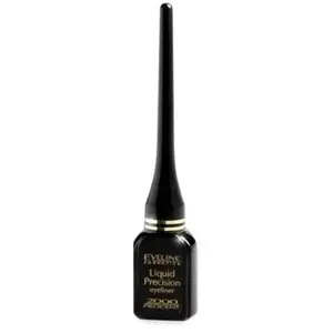 Eveline - Liquid Precision 2000 Percent Eyeliner Liner In Black 4Ml Brush pas cher