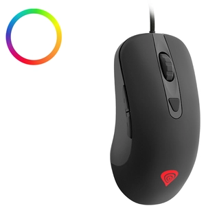 Natec Genesis Krypton 190 - Souris - optique - 8 boutons - filaire - USB pas cher
