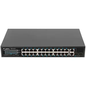 Lanberg Switch 24X 100MB DSP+/2X Combo Rack 19" 250W pas cher