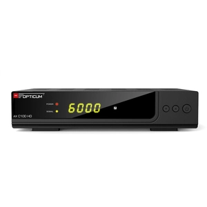 Opticum AX C100 HD (DVB-C), Récepteur TV, Noir pas cher