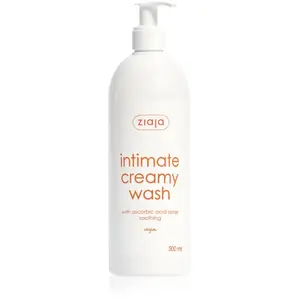 Ziaja, Soins intimes, Crème lavante intime à l'acide ascorbique - 500 ml (500 ml) pas cher