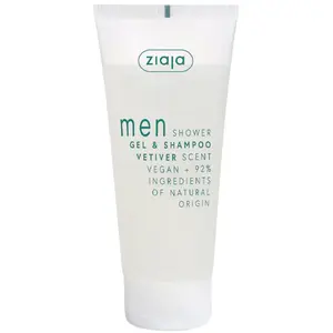 Ziaja Men gel de ducha y champú vetiver 200 ml pas cher