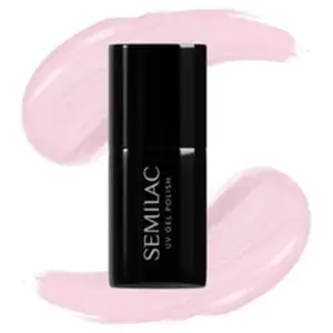 Semilac Vernis à ongles gels semi-permanents UV 002 Delicate French 7ml