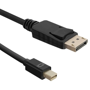 Qoltec 50434 Câble DisplayPort Mini DisplayPort Noir 1,8 m pas cher