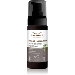 Schubiger, Nettoyant pour le visage, Green Pharmacy Pianka do mycia twarzy Bambus i niacynamid 150ml pas cher
