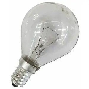 BEL-LIGHT Ampoule à incandescence sphérique transparente 40 w E14 à usage industriel uniquement pas cher