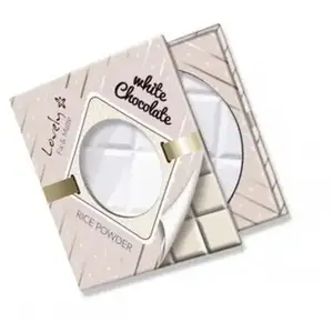 lovely makeup Poudre de rice de chocolat blanc pas cher
