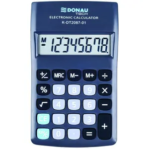 Calculatrice de Poche DONAU Tech/K-DT2087-01 Fonction Racine à 8 Chiff...