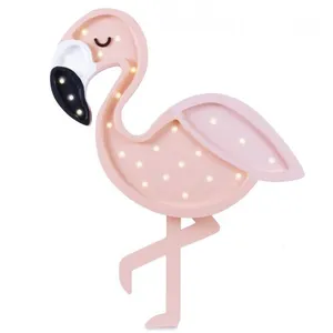 LITTLE LIGHTS Lampe Veilleuse Flamant Rose